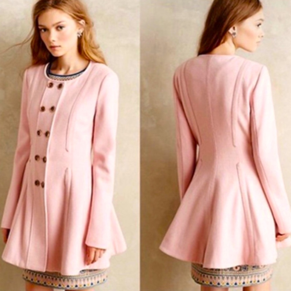 Anthropologie Elevenses Parker Pea Coat!